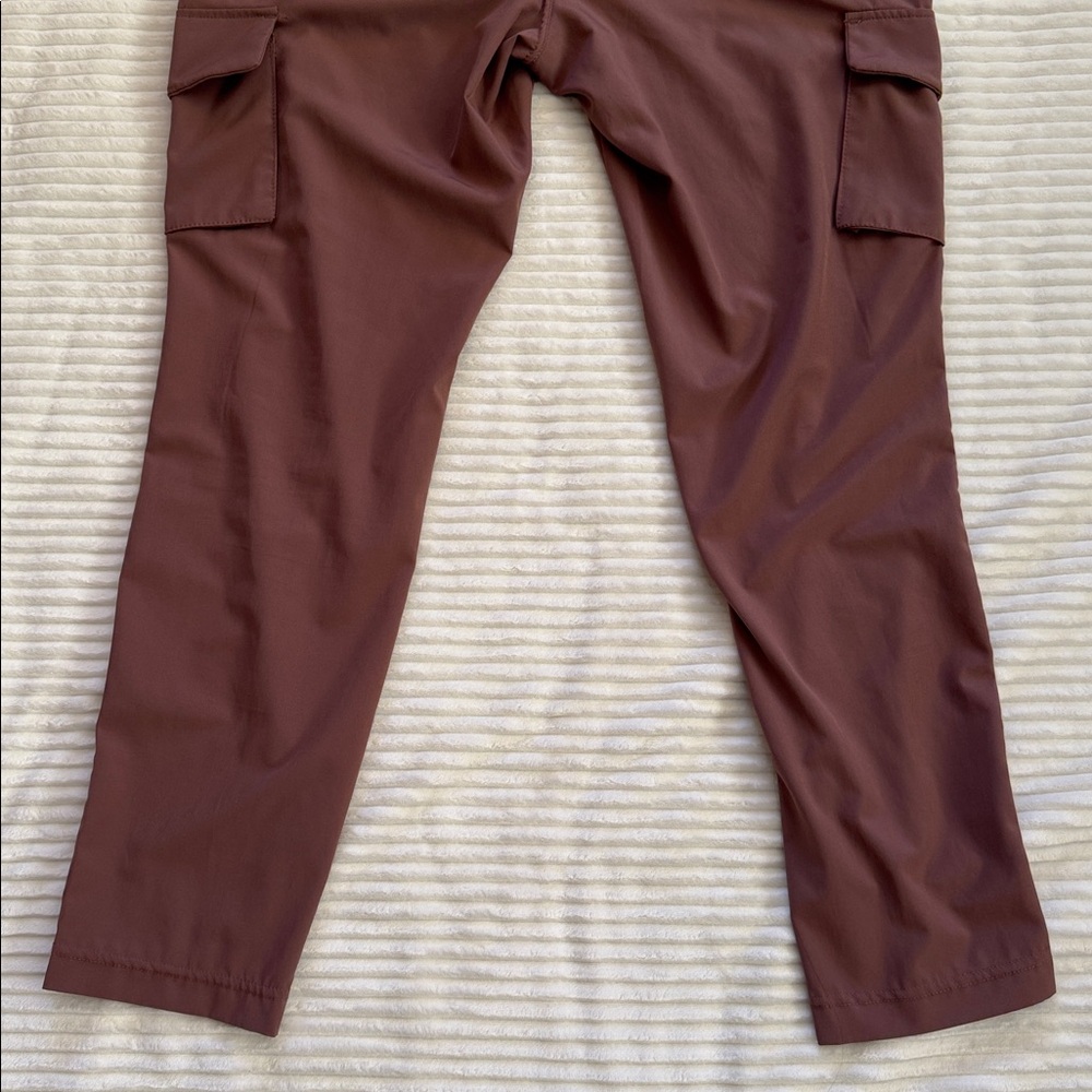 90 Degree By Reflex Women's Purple Pink Mauve Cargo Pants Lightweight Medium - Picture 12 of 12